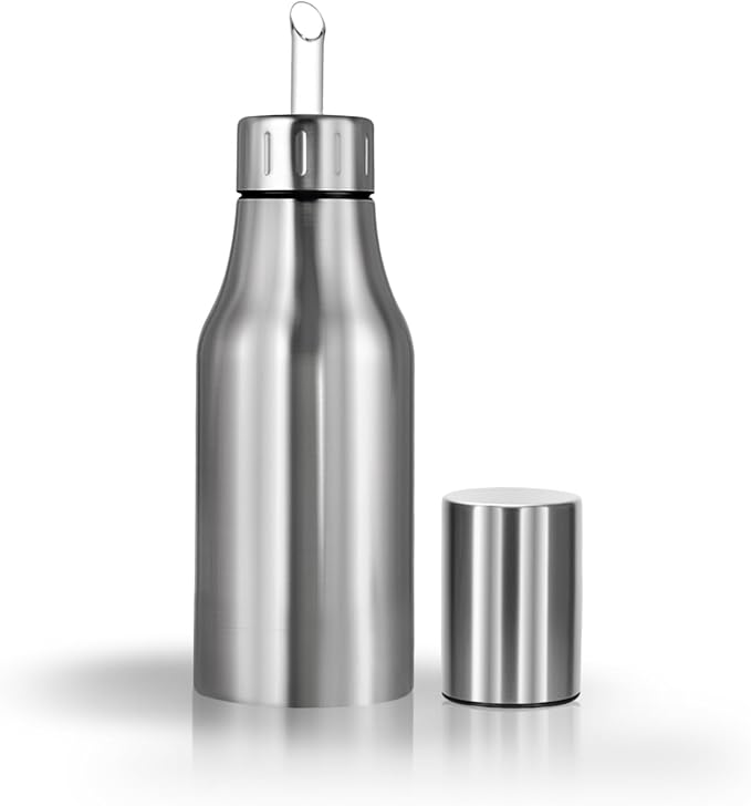 Stainless Steel Oil Dispenser Bottle by OlBuWa