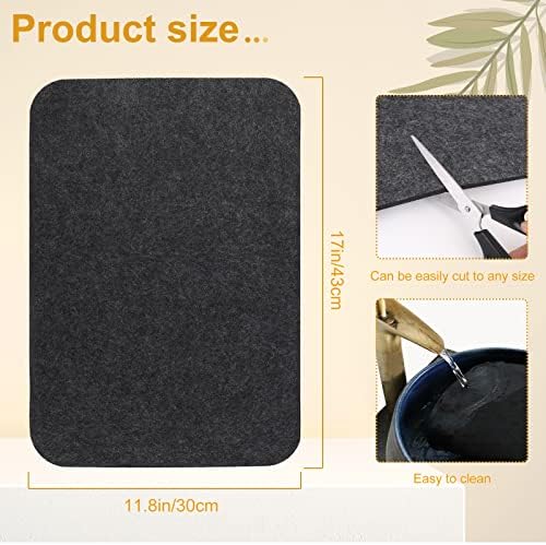Heat Resistant Appliance Slider Mats, 5PCS 17 x 12 In