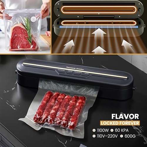CRUXO Sous Vide Cooker Kit, 1100W, App Control