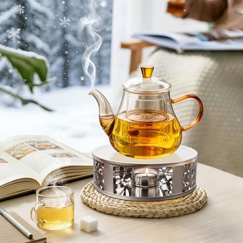 Tea Warmer Petals Silhouette, 4 Pack