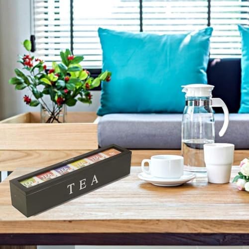 Divided Storage Organizer Container with 6 Compartments Food Storage
