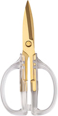 Kitchen Shears Scissors, ARCHIKING 7.7inch Gold Titanium Plated Scissor-Meat by ARCHIKING