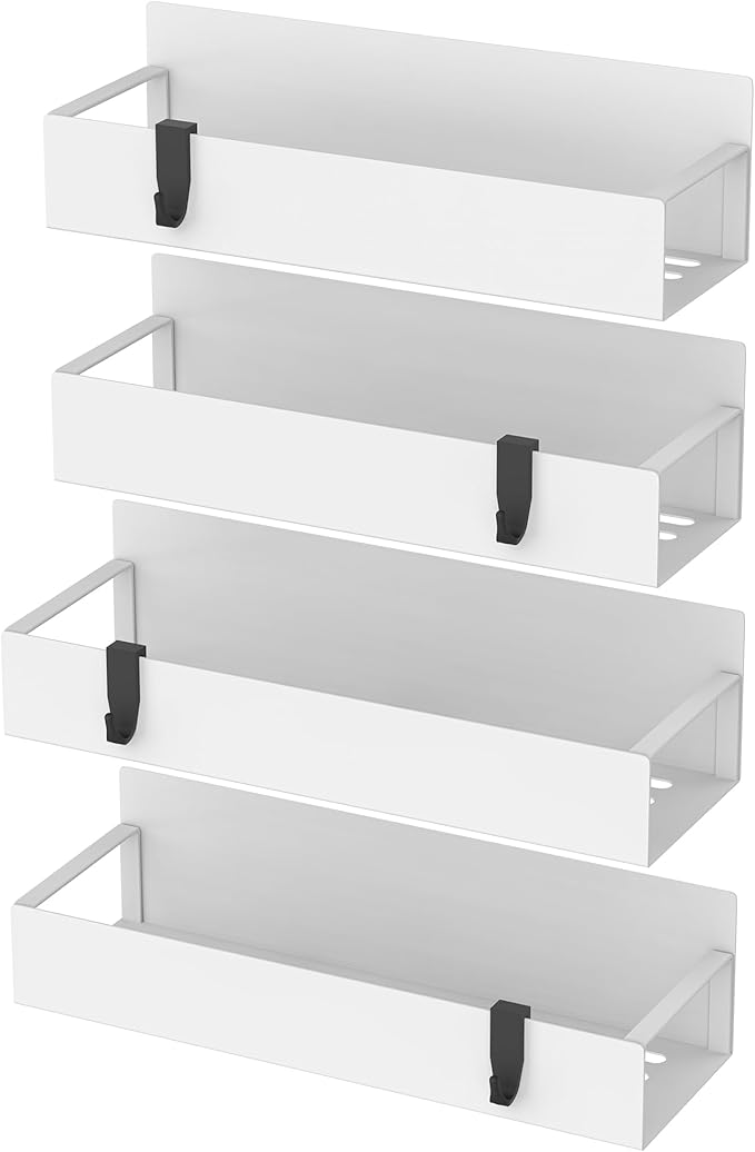 HuggieGems 4 Pack Magnetic Spice Storage Rack Organizer - Image 5