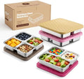 Tanjiae Stainless Steel Snack Box for Kids & Toddlers, 20oz