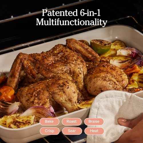 Our Place Bakeware Set, 5-Piece Nonstick Ceramic Bakeware & Griddle Pan