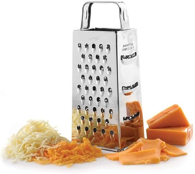 Norpro 4-Sided Stainless Steel Grater 8.25" Tall - Image 3
