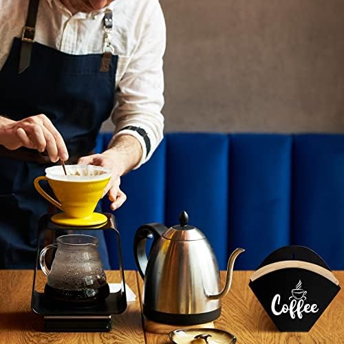 Yalikop Cone Coffee Filter Holder Farmhouse Dispenser Wall Mount
