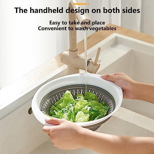 Collapsible Colander and Strainer,Silicone Strainer Colanders & Food