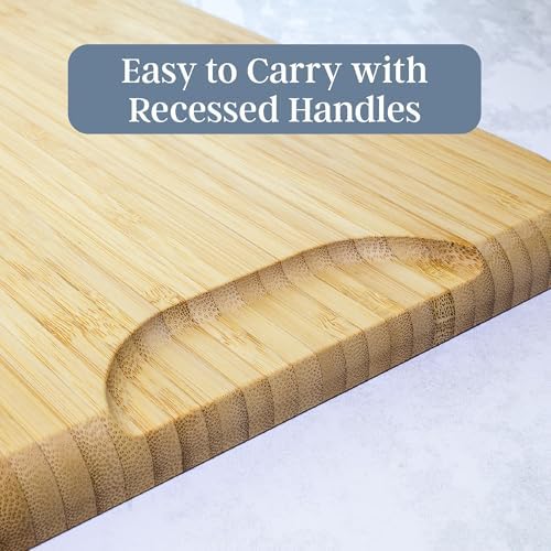 Totally Bamboo 3-Piece Bamboo Cutting Board Set – Cutting Boards for