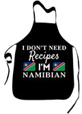 I Don't Need Recipes Novelty Chef Kitchen BBQ Apron Barber Chef Bib BBQ Kitchen by FaceYee