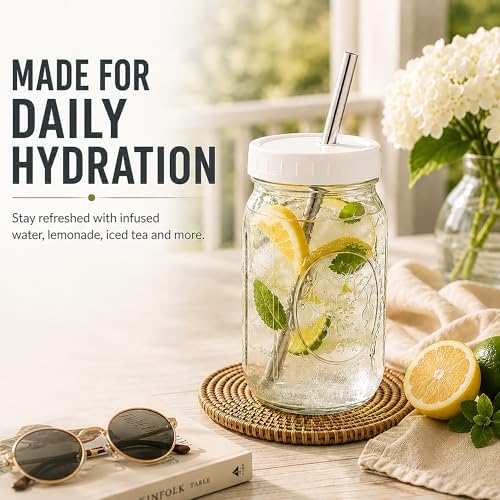 Reusable Wide Mouth Smoothie Boba Tea Cups Bubble Tea Cups with Lids