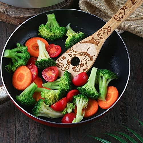 Beauty and the Beast Burned Wooden Spoons Cooking &Serving Utensils