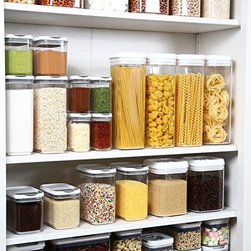 Felli Flip Tite TALL Storage Container with Lid 4" Air Tight Easy Open