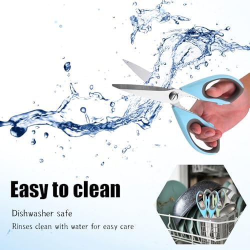 2 Pack Heavy Duty Scissors Kitchen Shears with Magnetic