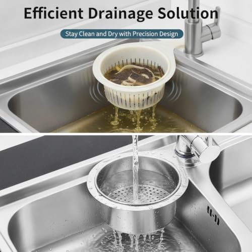 Stainless Steel Swan Sink Strainer Basket