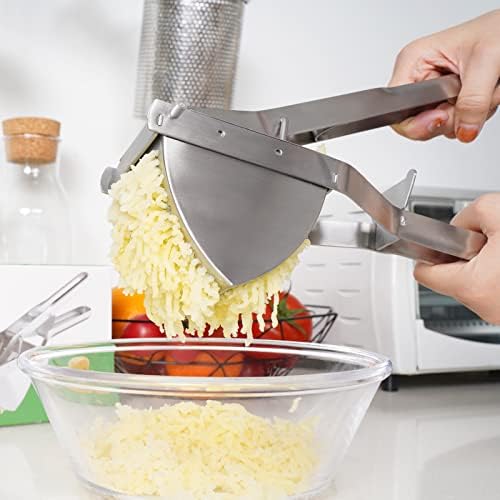 MyLifeUNIT Potato Ricer, Stainless Steel Potato Masher & Squeezer