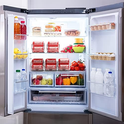 Simple Houseware 8 Pcs Fridge Bin Bundle