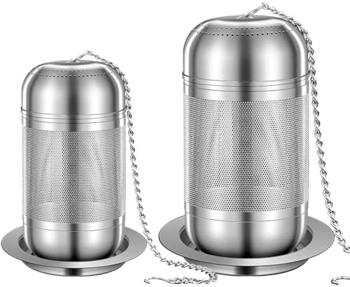 2Pack Tea Strainers for Loose Tea, Extra Fine Mesh Tea Infuser, 316