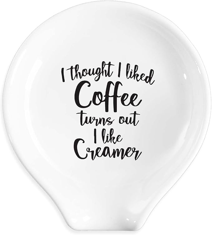 Funny Coffee Spoon Holder-Coffee Spoon Rest-Cafe Bar Station Accessories-I by Unknown