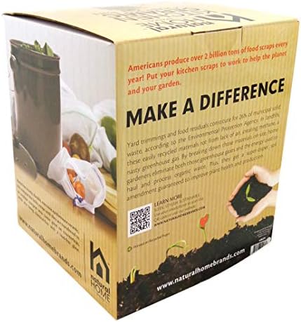Natural Home 40629 Compost Bin, Charcoal