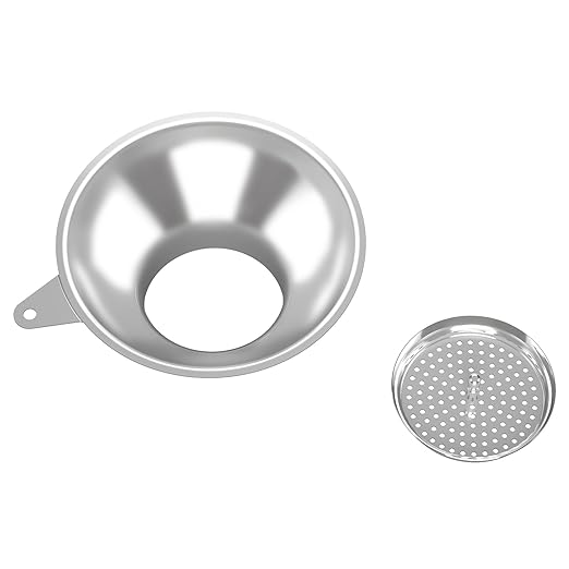 Serinar Stainless Steel Metal Canning Funnel by serinar