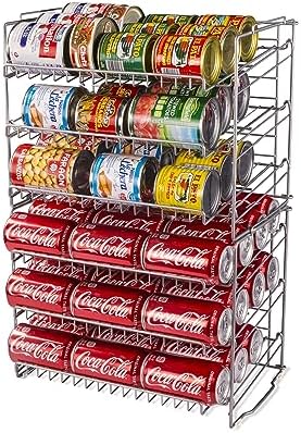 Atlantic Gravity-Fed Compact Double Canrack – Kitchen Organizer