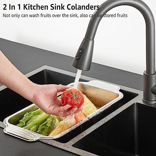 4 In 1 Collapsible Colander, 304 Stainless Steel