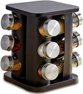 Revolving Spice Rack Organizer with 12 Jars, Countertop Spice