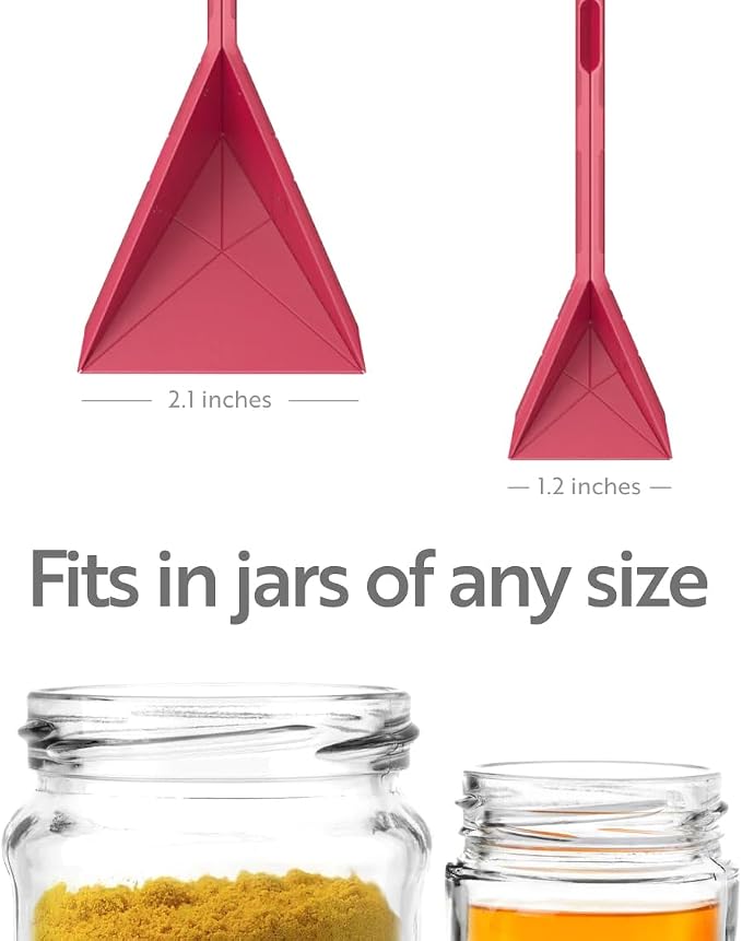 POLYGONS - Original Flat 3-in-1 Folding Measuring Spoons | 2 Spoons fold into 6 - Image 8