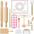 Pasta Making Tools Set 14 PCS, Pasta Maker Kit with Drying Rack