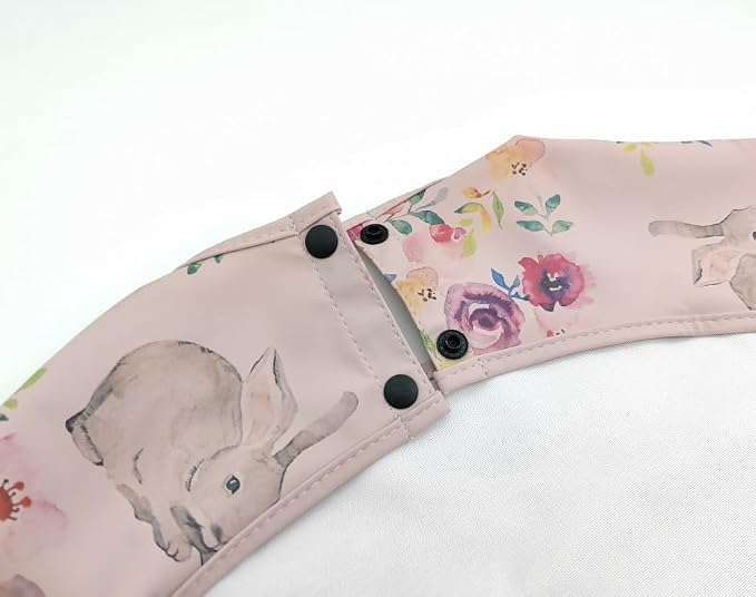 Waterproof Baby Bibs, Infant Toddler Extra Cover Feeding Bib - Image 6