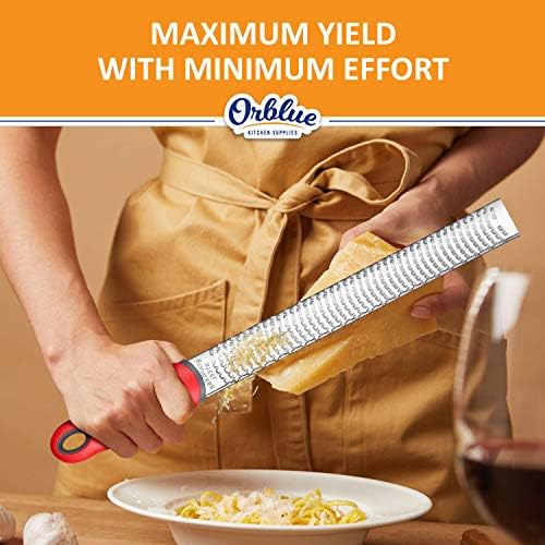 Orblue Premium Apple Corer Tool & Lemon Zester Bundle