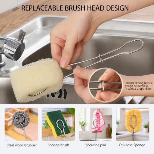straw cleaner brush suit, Used for cleaning water cups and straws