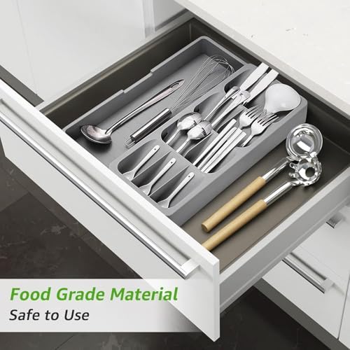 RPJFCPCS Kitchen Drawer Organizer Tray,Drawer Organiser,Cutlery