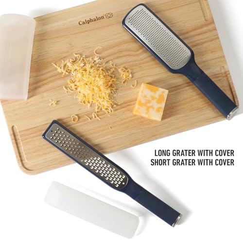 Calphalon Edge 2-Piece Stainless Steel Grater and Zester