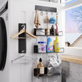 5 Pack Magnetic Shelves for Washing Machine, Black
