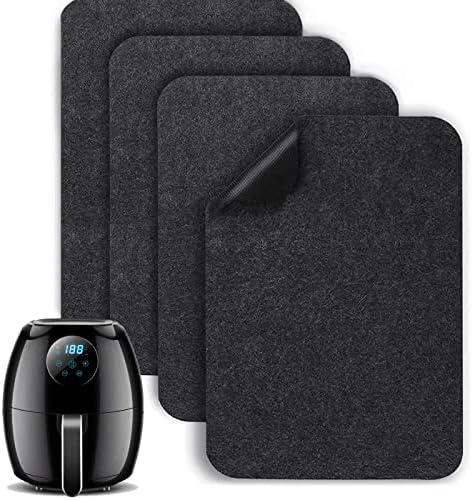 Heat Resistant Appliance Slider Mats, 4 Pcs, 16 x 12 In
