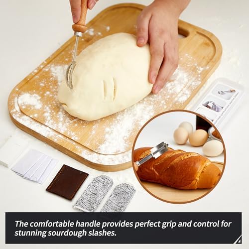 Bread Lame Sourdough Scoring Tool - Dough Scorer Cutter Knife with 10