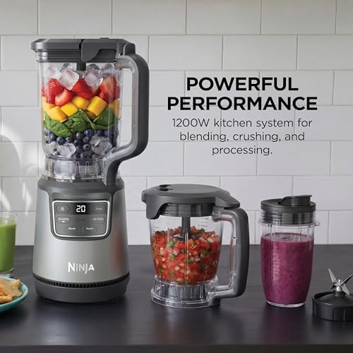Ninja BlendPro Kitchen System, 72oz Blender, 5-Cup Processor