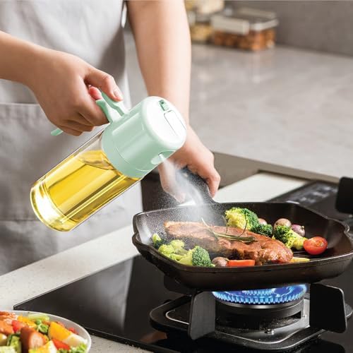 Glad 2-in-1 Oil Dispenser, 18.6oz/550ml, Green