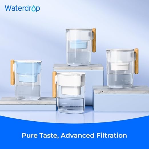 Waterdrop PT-04B Water Filter Pitcher, 10-Cup Capacity, NSF Certified, - Image 8
