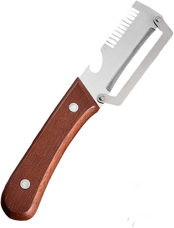 Multi-Functional Vegetable Peeler by Qeuxv