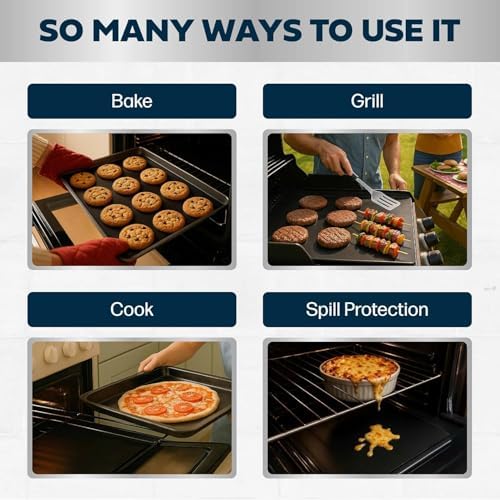 Cooks Innovations Non-Stick Oven Protector Mat - Heavy Duty Nonstick