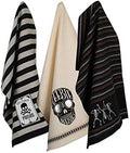 DII Happy Halloween Dishtowel Collection Embellished Cotton Kitchen