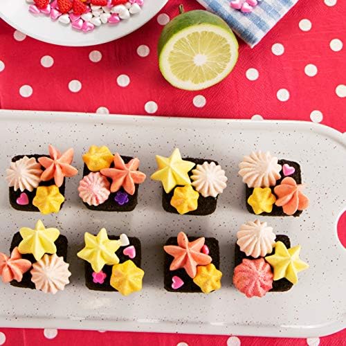 Webake Mini Brownie Pan Square Silicone Baking Mold for Keto Fat Bomb
