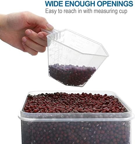 VERONES Large Tall Airtight Food Storage Containers, 10 Pack