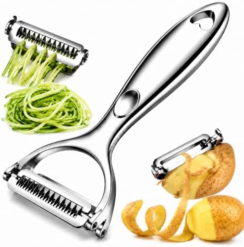 Vegetable Peelers for Kitchen, Ultra Sharp Julienne Peeler