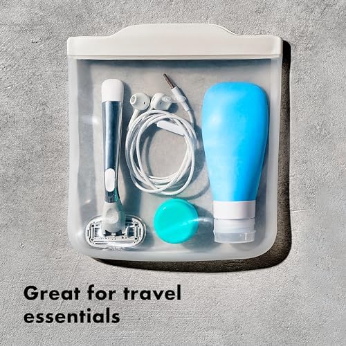 OXO Good Grips Silicone Reusable Bags - 4 Piece Starter Set