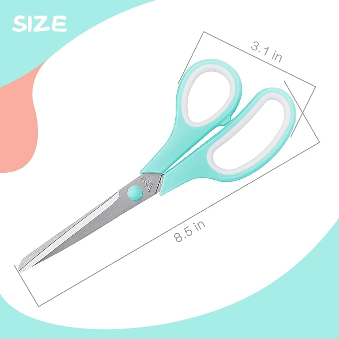 Scissors All Purpose Bulk Set of 3, Scissors - Image 2