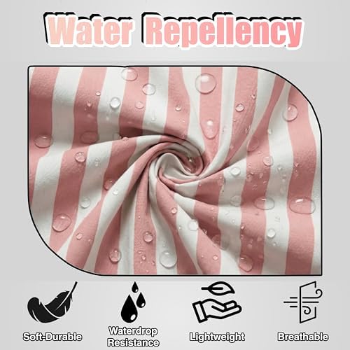 TOSHEX Kitchen Apron Cotton Waterdrop Resistant Adjustable Button